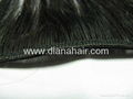 100% indian remy virgin hair weft  3