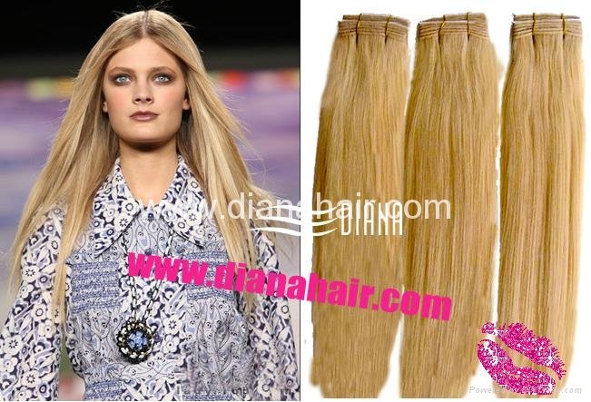 100% virgin remy clip in hair extension  3
