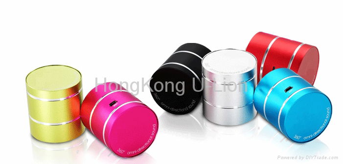 Portable Mini MP3 Speaker with SD Slot and Rechargeable Battery 2