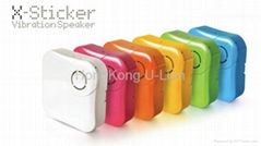 X-STICKER VIBRATION SPEAKER MINI PORTABLE SPEAKER