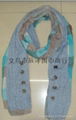 Gauze printing scarf  2