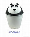 animal shape plastic trash bin 3