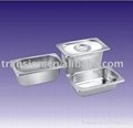 1/4 stainless steel Gastronome container 1