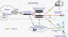 FTTH Broadband Data Access Solution with 100Mbps Bandwidth