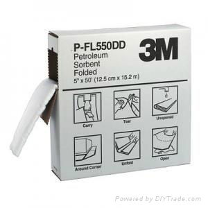 3M P-FL550DD折叠式吸油棉