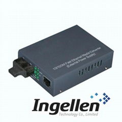 10/100M Ethernet Media Converter, External Power Supply