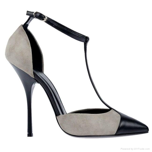 Wholesale women shoes leather sandal sheepskin lady boot LTYK0049