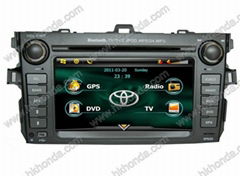 car dvd player for toyota corolla 