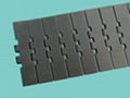 Double flat top chains 821 802 plastic slat band chains steel flat chains 