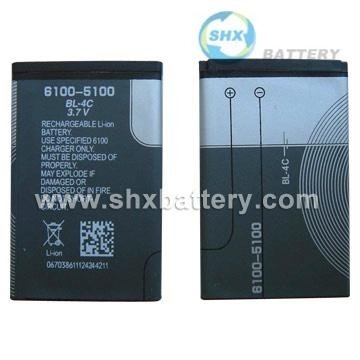 Mobile Phone Battery for Nokia BL 4C 850mAh