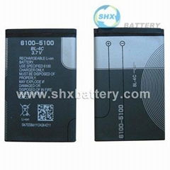 Mobile Phone Battery for Nokia BL 4C 850mAh