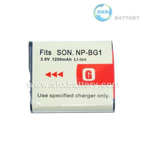 Rechargeable digital camera battery for Sony NP-BG1 