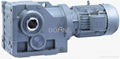 K series helical bevel gearbox