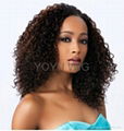 hand tied human hair wig 4