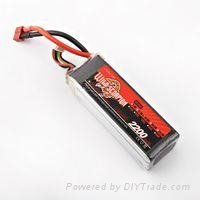 New listing of Scorpion Series of Lithium-polymer battery2200mah/45c/4c