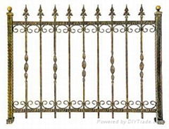 iron fence