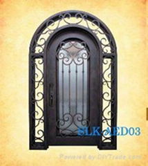 iron door