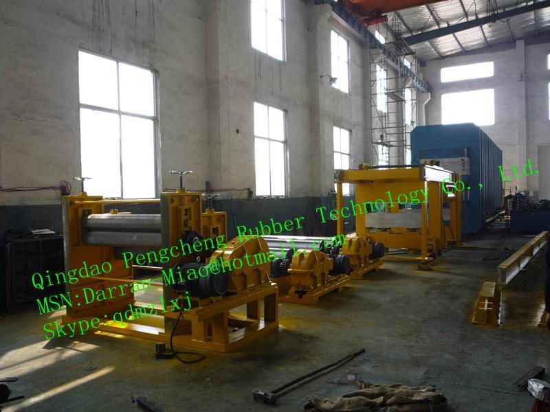 Conveyor belt production line 3