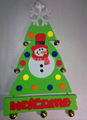 EVA The Christmas tree snowman hang adorn 