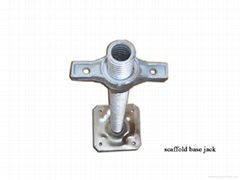 hollow scaffolding jack base