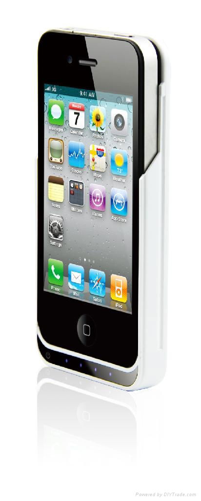 for apple iphone 4 fashion external backup battery case 2