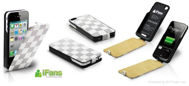 for iphone 4 accessoriese portable battery cover case