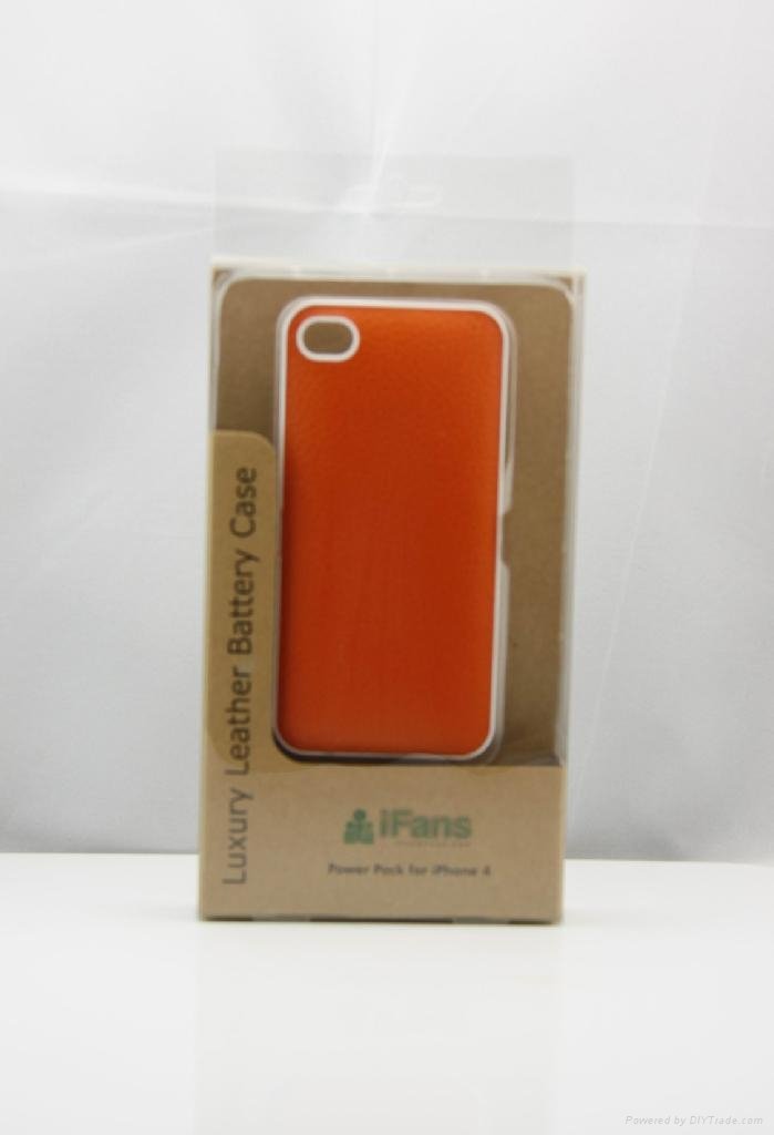 for apple iphone 4 fashion external backup battery case 5