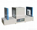 Double door high temperature chamber furnace 1