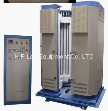  Vertical Split Vacuum TUBE FURNACE