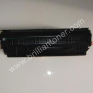 black toner cartridge CB436A for HP