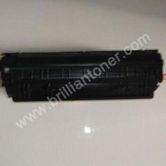 black toner cartridge CB436A for HP