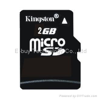  kington 2GB micro sd card class 4 Memory Cards