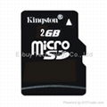  kington 2GB micro sd card class 4 Memory Cards 1