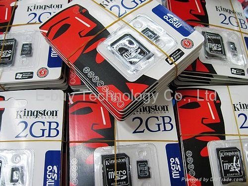  kington 2GB micro sd card class 4 Memory Cards 5