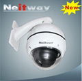 CCD Mini 4 Inch High Speed Dome PTZ IP