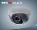 Indoor Security H.264 Half Dome CCD IP Camera 1