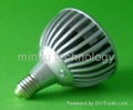 economic saving LED white PAR light lamp 30 9W & E27 2