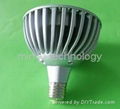 economic saving LED white PAR light lamp 30 9W & E27 4