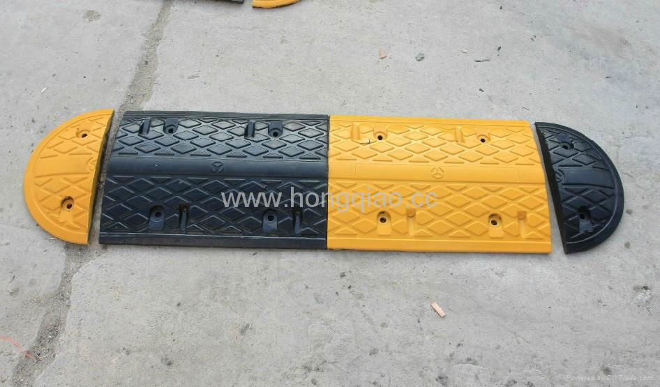 rubber road traffic safety speed hump