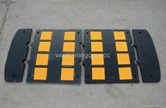 rubber speed bump road hump traffic ramp