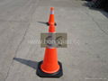 Plastic  traffic safety cone