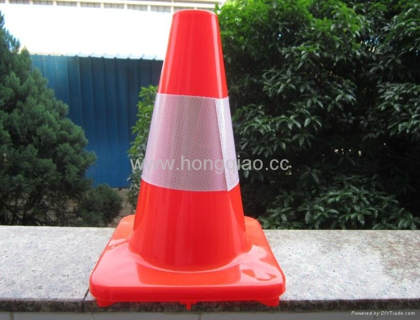 30cm flexible pvc traffic cone 