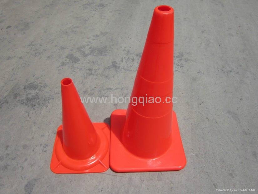 30cm flexible pvc traffic cone  2