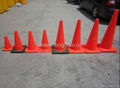 30cm flexible pvc traffic cone  3