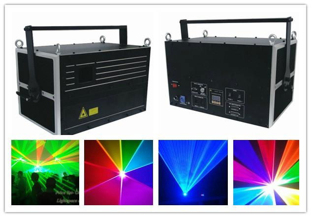 8W-22W High power RGB laser 4