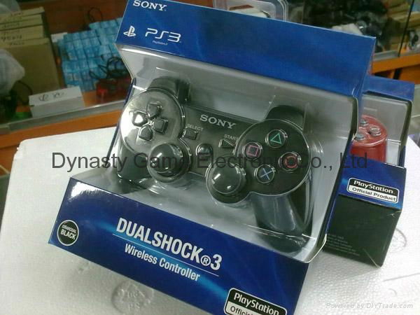 Wireless Dual Shock 3  bluetooth game Controller  joystick game pad for PS3  4