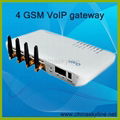 4 SIM Card GSM VoIP Gateway 1