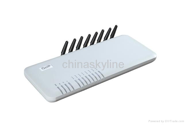 8 channels SIP GSM VoIP Gateway 2