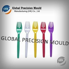 Safy injection mouldings & plastic forks