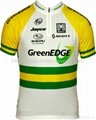 2012 team GreenEDGE short sleeve cycling shirts